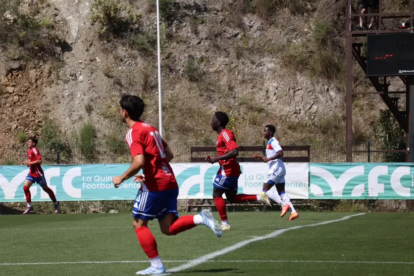 Acción de partido de la UD Torre del Mar